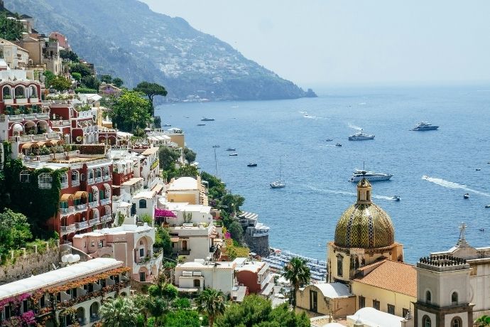 Amalfi Coast in Positano, Italy