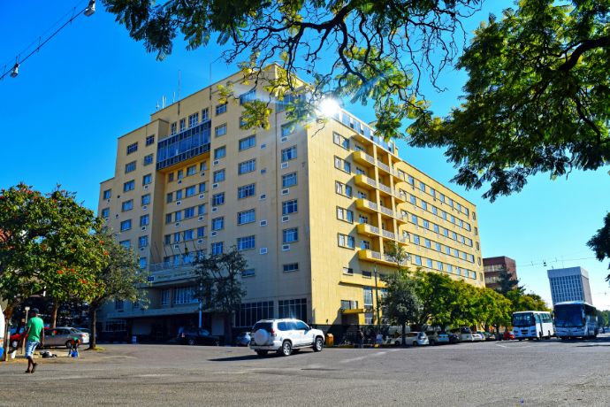 Building in Bulawayo, Zimbabwe