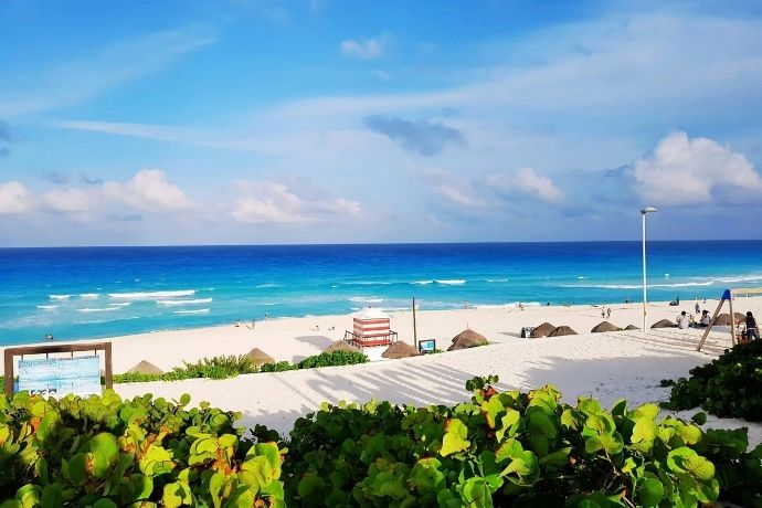 Playa Delfines, Boulevard Kukulcan, Hotel Zone, Cancún, Quintana Roo, Mexico