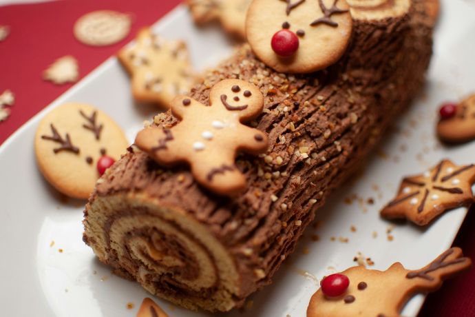 Chocolate Yule Log