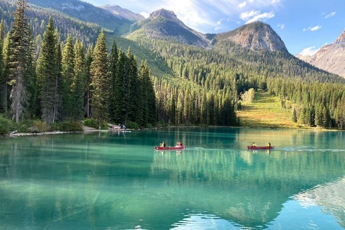 Emerald Lake in Banff, Canada
