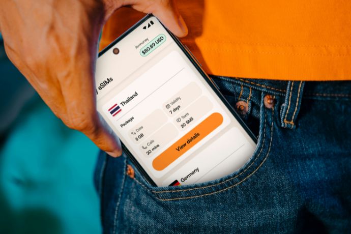 Get an international eSIM card