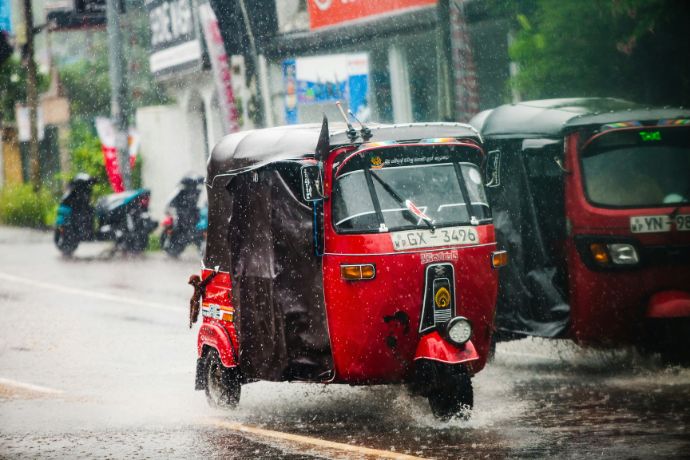 Rainy season, Sri Lanka