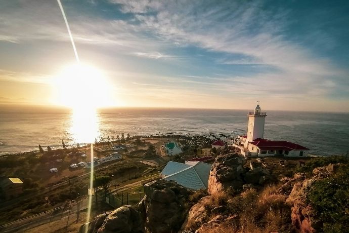 Mossel Bay is a harbour town on the Garden Route in South Africa’s Western Cape Province