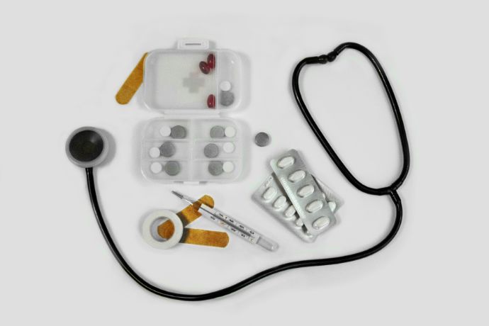 Travel health kit for travelers