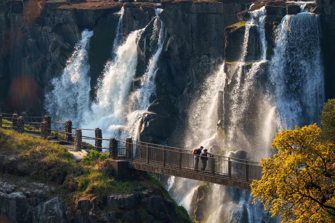 Victoria falls waterfall